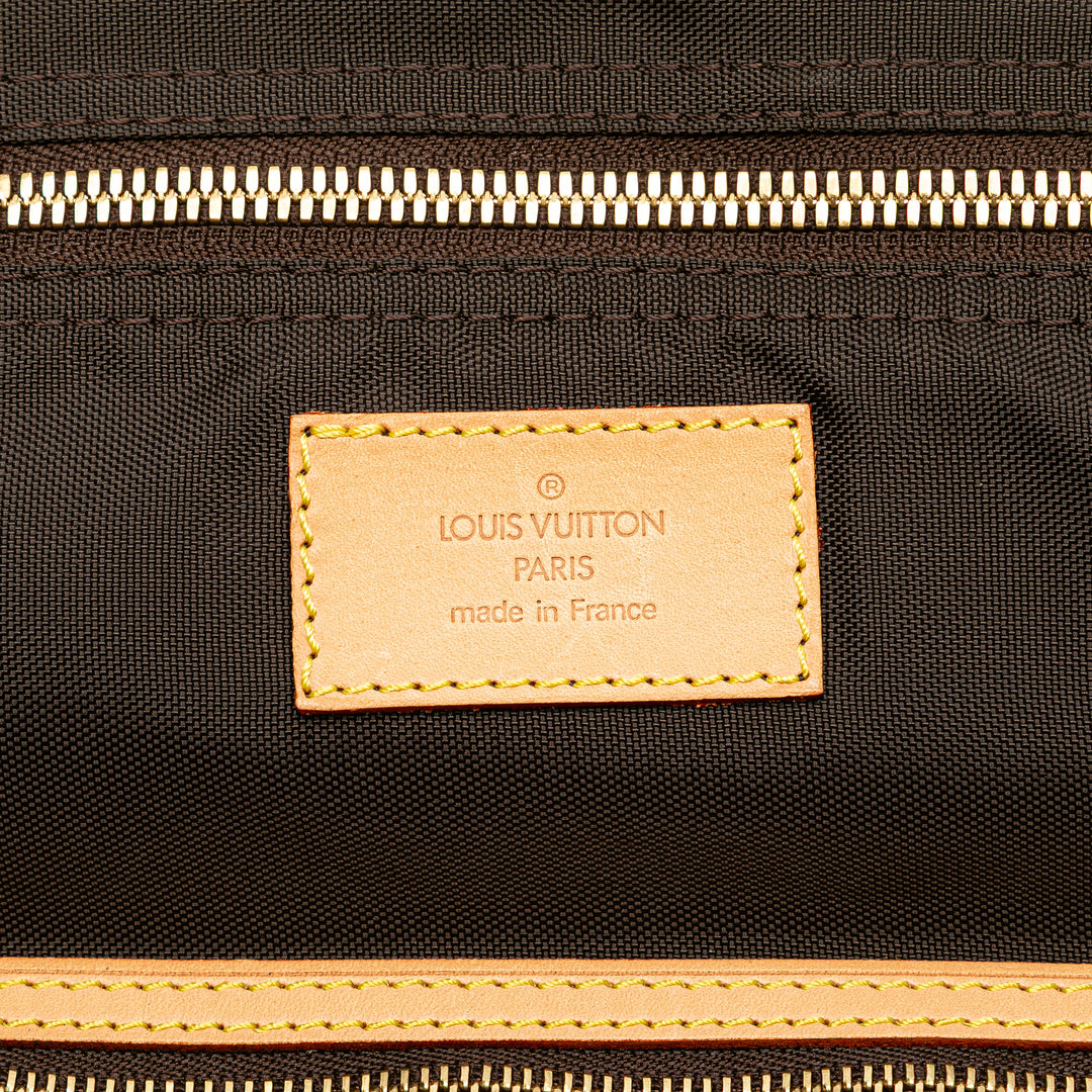 Monogram Portable Cabin Garment Bag Brown - Gaby Paris