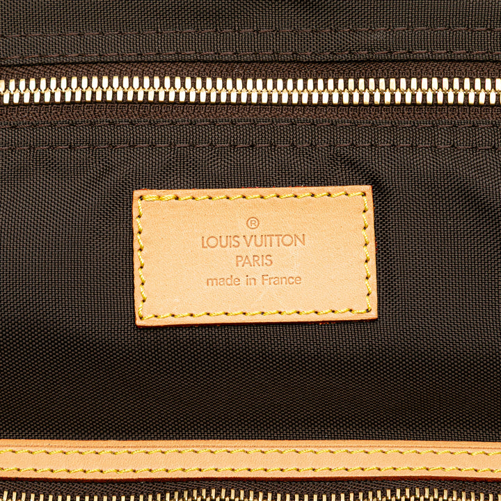 Monogram Portable Cabin Garment Bag Brown - Gaby Paris