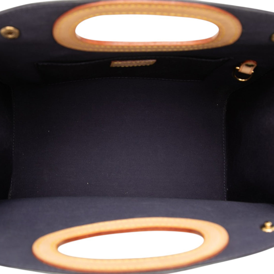 Louis Vuitton Maple Drive Cuir verni Monogram Bleu
