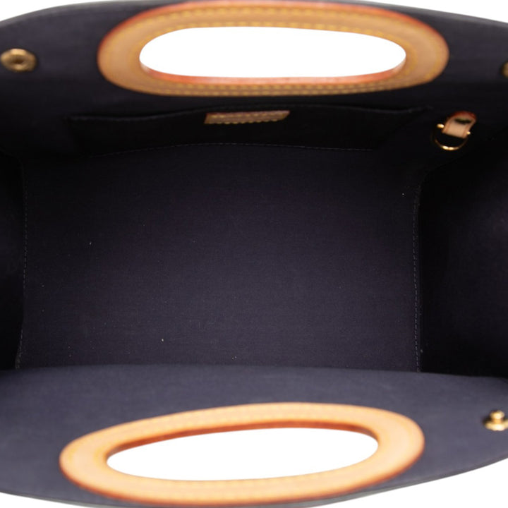 Louis Vuitton Maple Drive Cuir verni Monogram Bleu