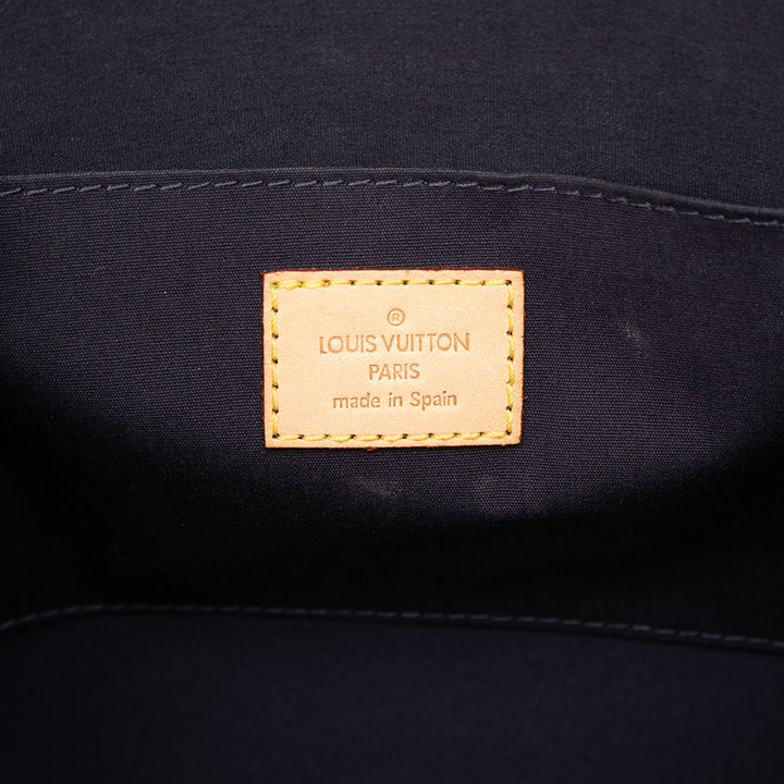 Louis Vuitton Maple Drive Cuir verni Monogram Bleu