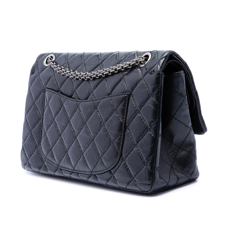 Chanel Matelassé vieilli Cuir de veau Reissue 2.55 Double rabat 226