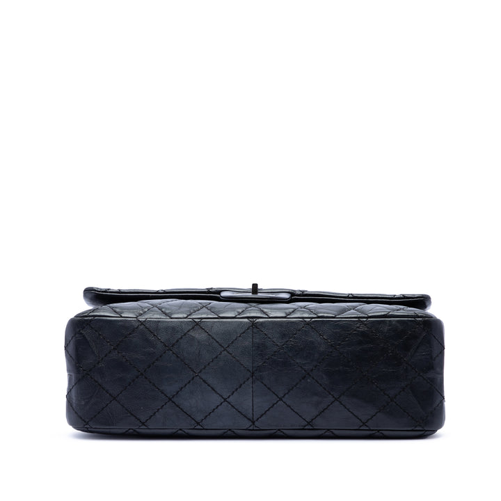 Chanel Matelassé vieilli Cuir de veau Reissue 2.55 Double rabat 226