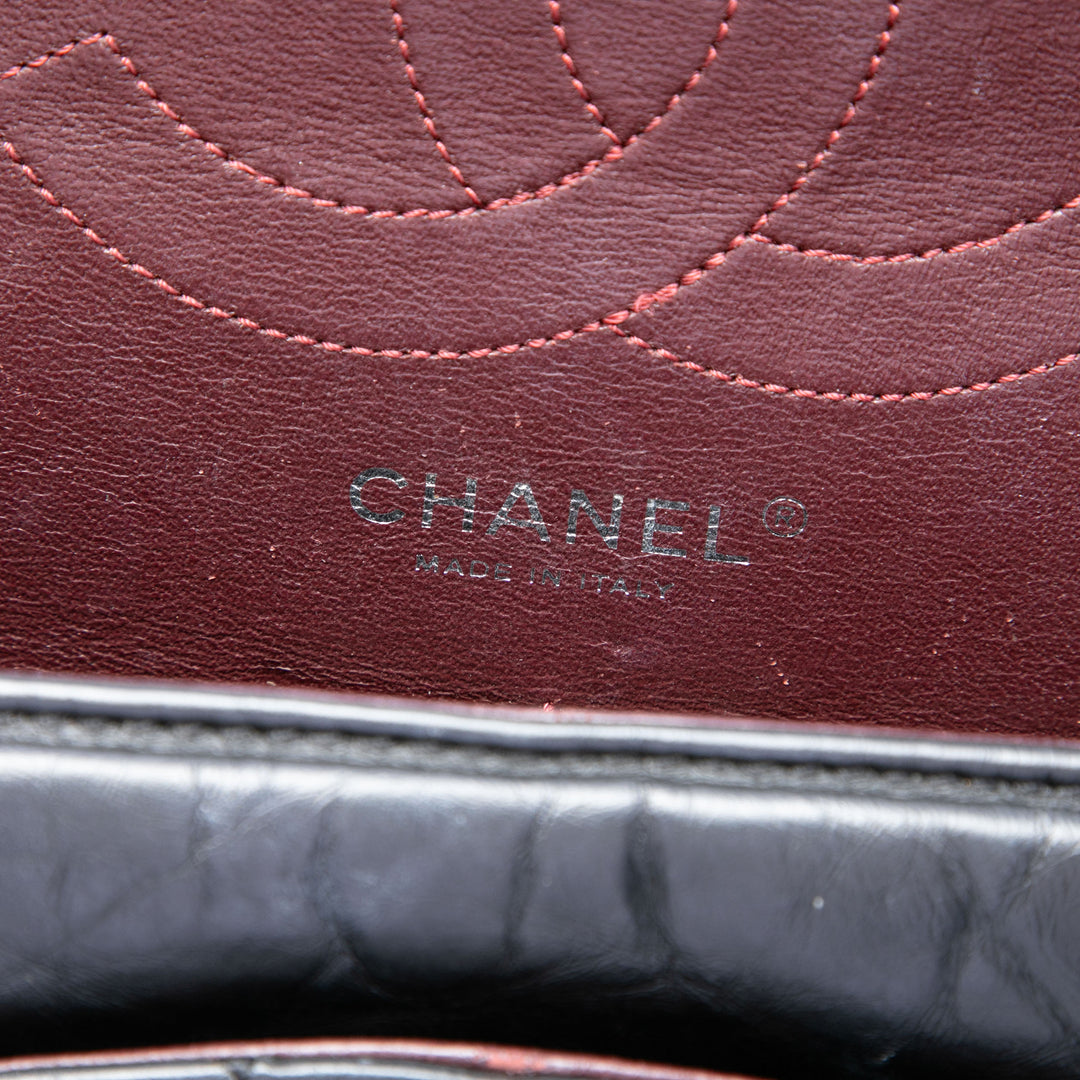 Chanel Matelassé vieilli Cuir de veau Reissue 2.55 Double rabat 226