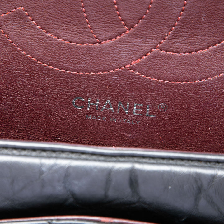 Chanel Matelassé vieilli Cuir de veau Reissue 2.55 Double rabat 226