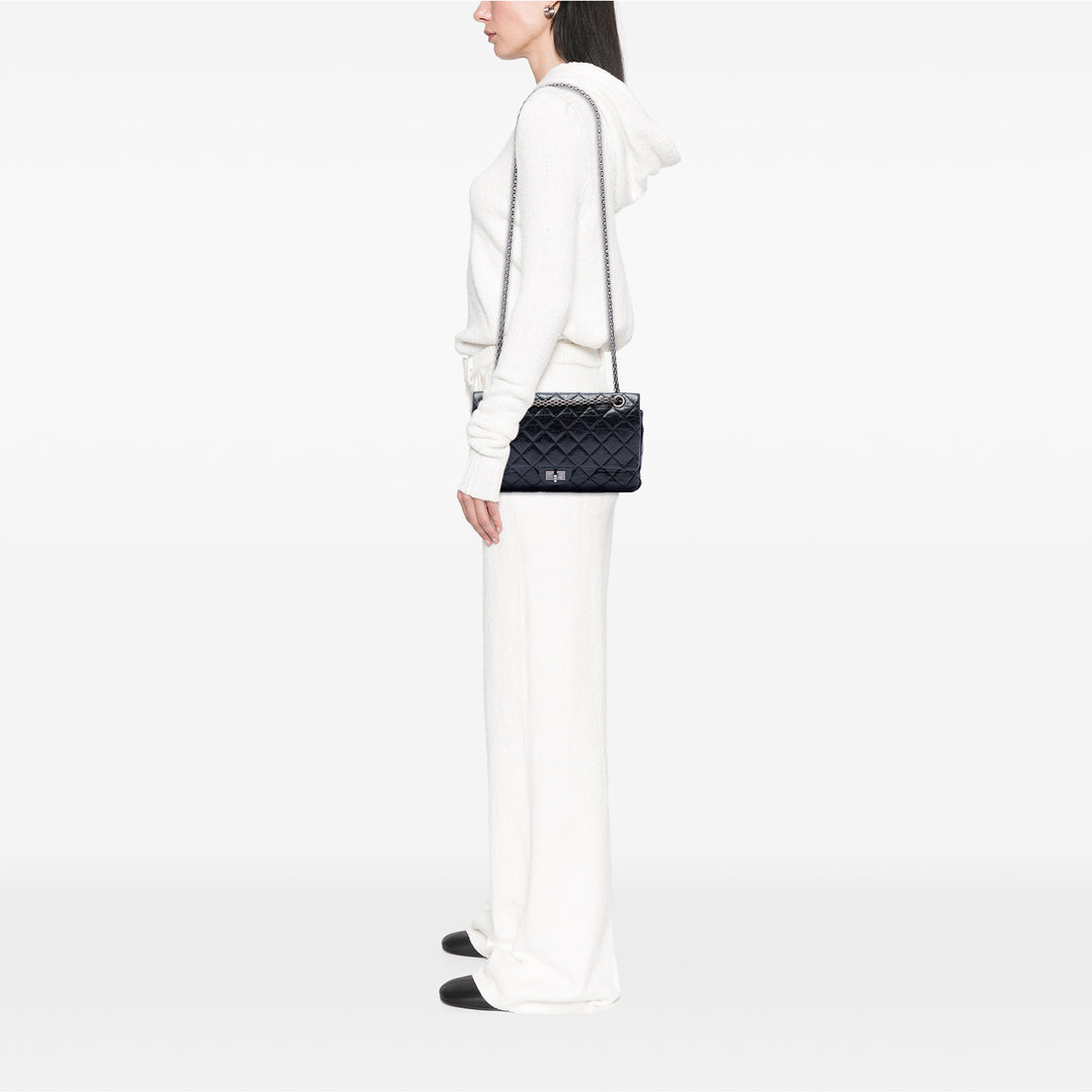 Chanel Matelassé vieilli Cuir de veau Reissue 2.55 Double rabat 226