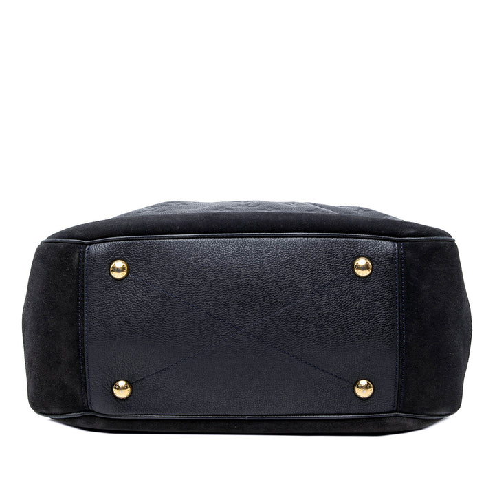 Audacieuse MM Monogram Empreinte Bleu