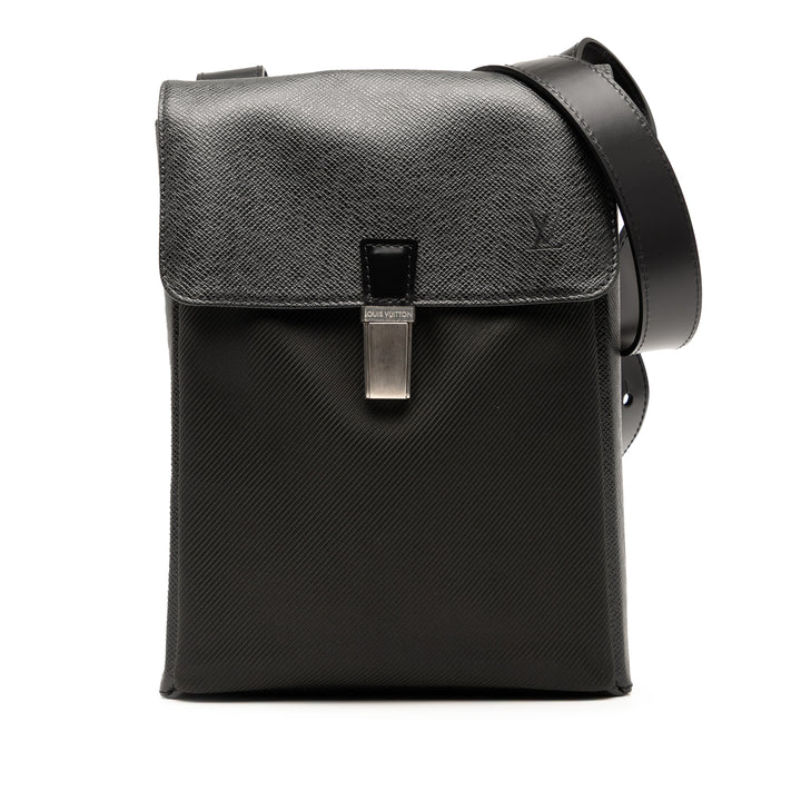 Louis Vuitton Taiga Saratov PM Noir – GABY PARIS Authentique