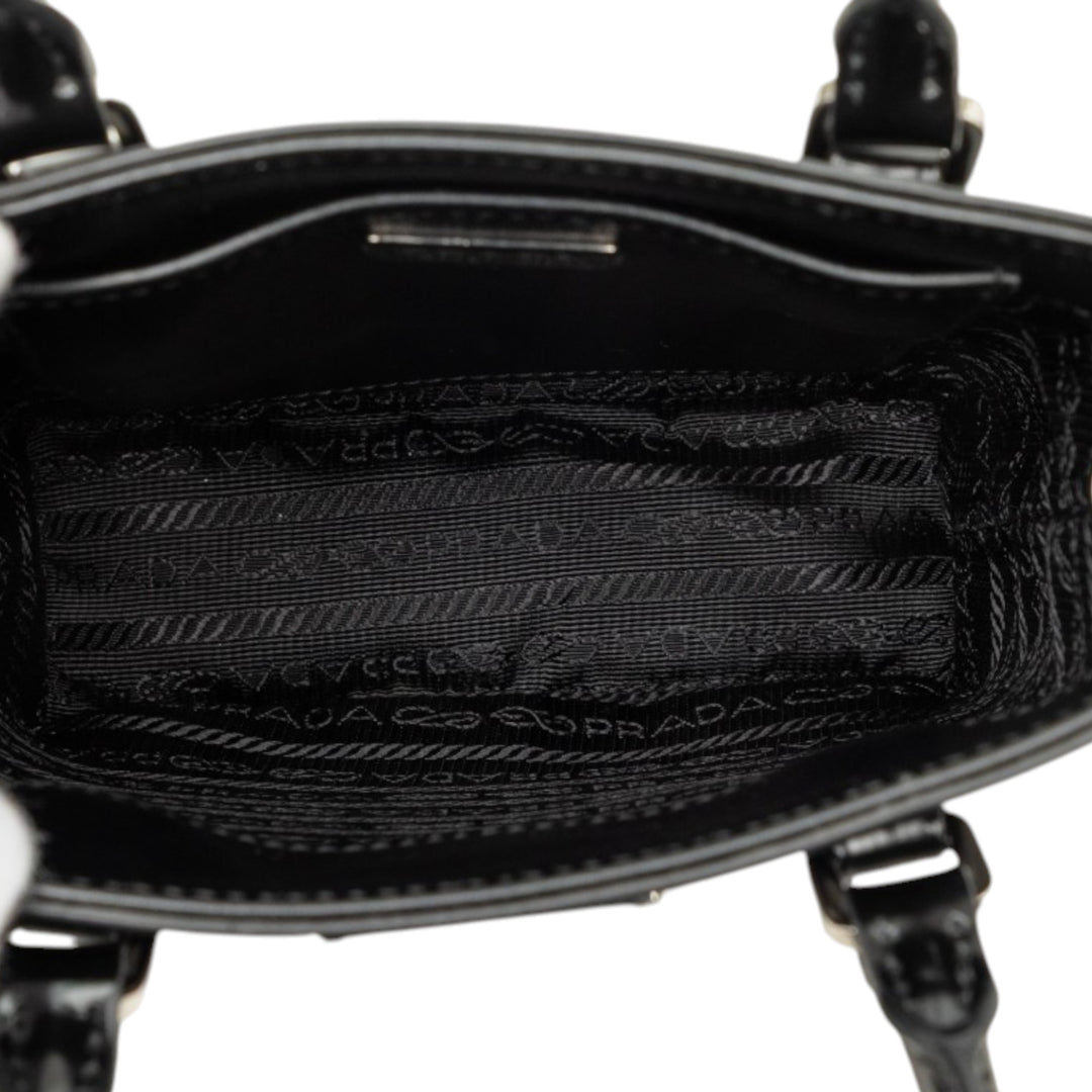 Prada Small Spazzolato Cuir Sac