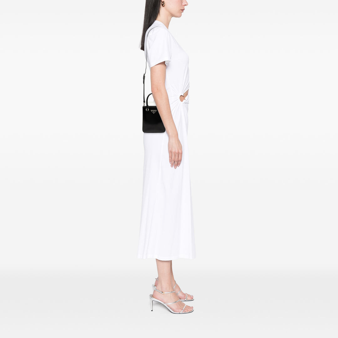 Prada Small Spazzolato Cuir Sac