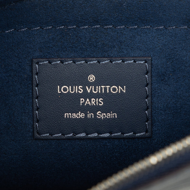 Louis Vuitton Pochette Neverfull Épi Bleu – vue 5 – GABY PARIS