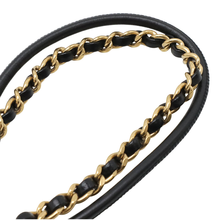 Chanel Mini brillant Cuir de veau et Cuir verni 22 Sac à main