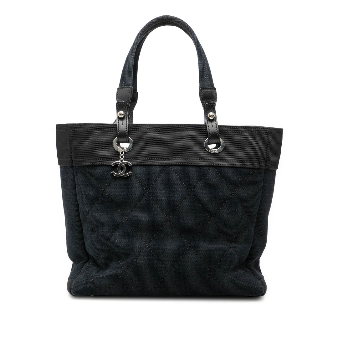 Chanel Medium Matelassé Toile Paris Biarritz Cabas