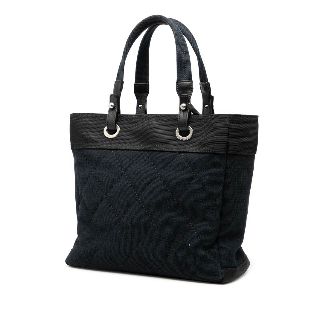 Chanel Medium Matelassé Toile Paris Biarritz Cabas