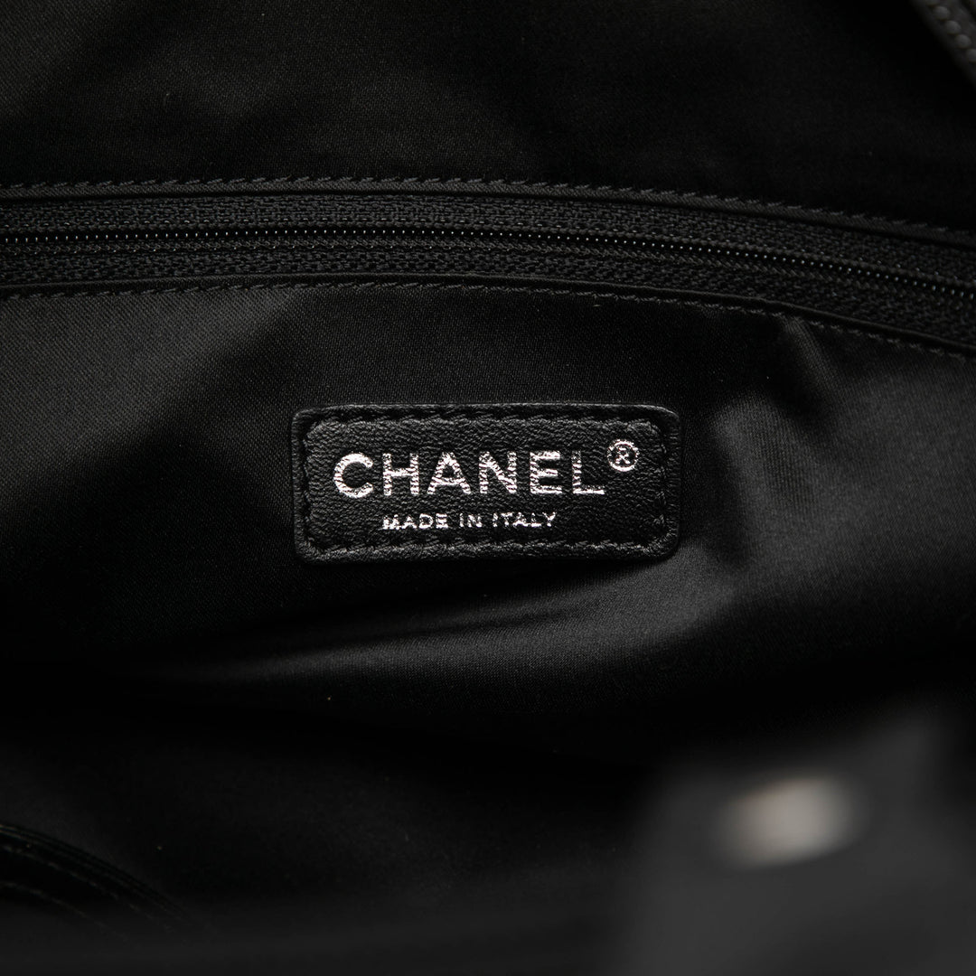 Chanel Medium Matelassé Toile Paris Biarritz Cabas