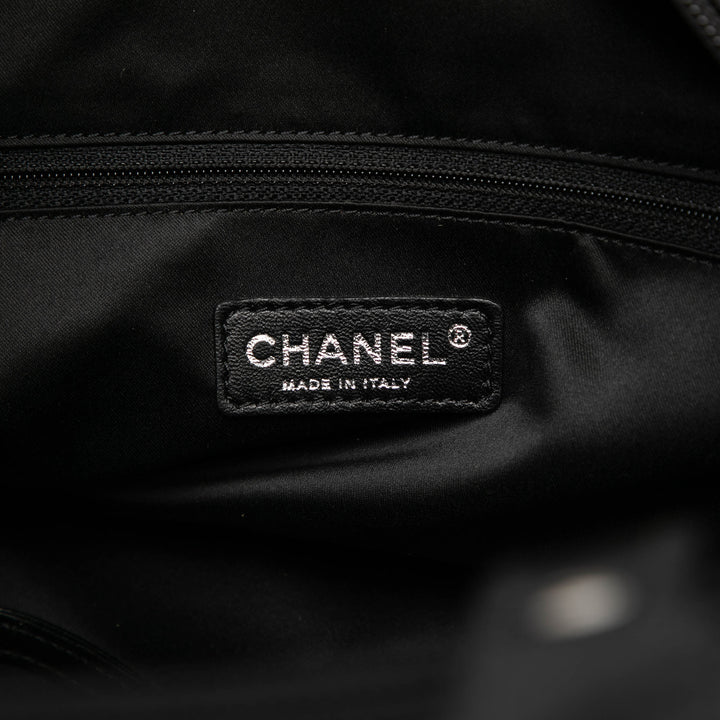 Chanel Medium Matelassé Toile Paris Biarritz Cabas