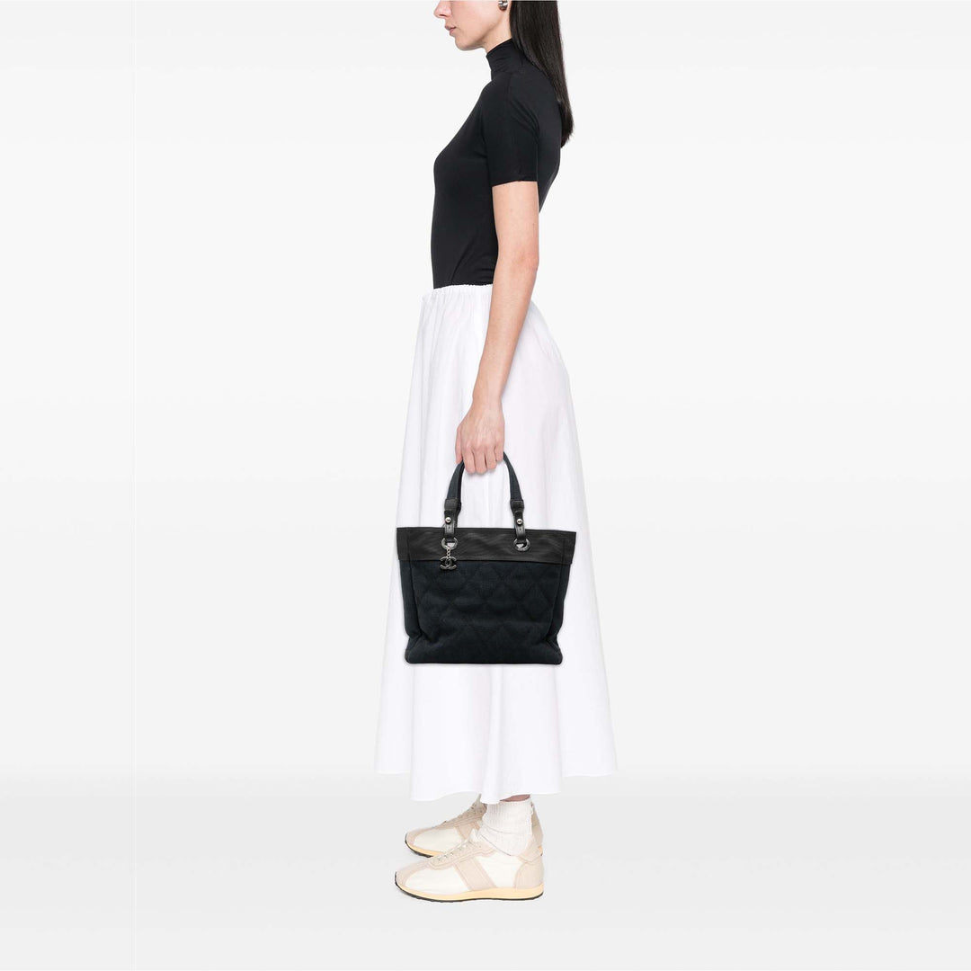 Chanel Medium Matelassé Toile Paris Biarritz Cabas