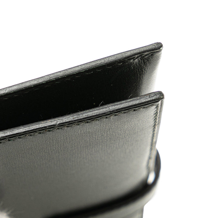 Box Calf Bearn Wallet Green - Gaby Paris