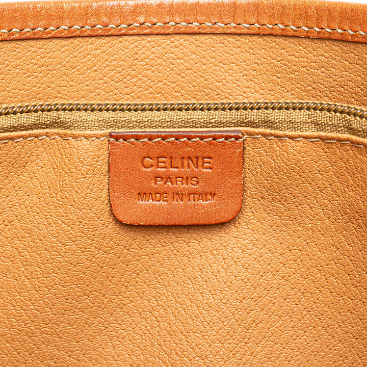 Macadam Coated Canvas Tote Brown - Gaby Paris