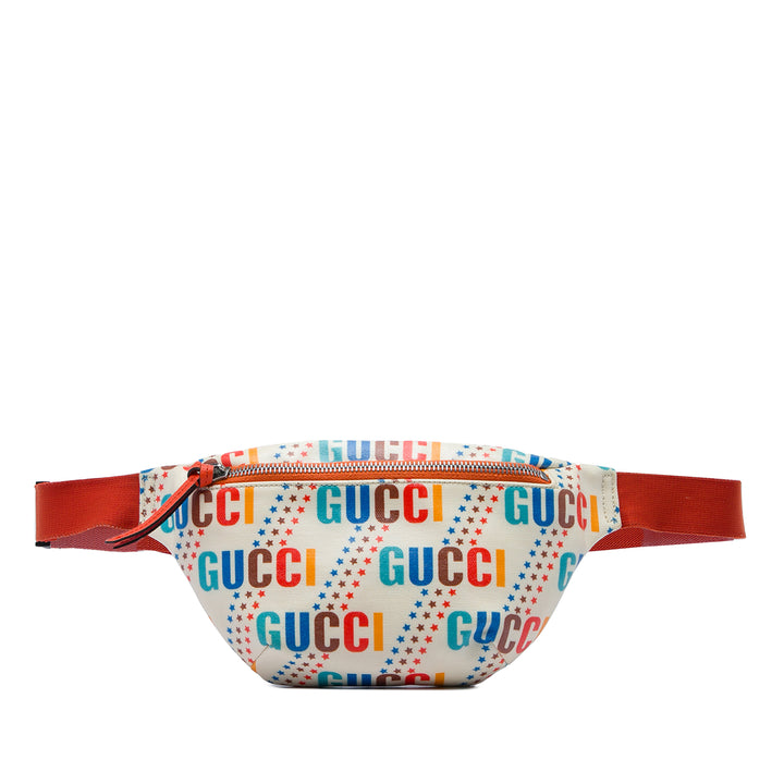 Gucci Ceinture Kids Logo Multi Toile enduite Multicolore – vue principale – GABY PARIS