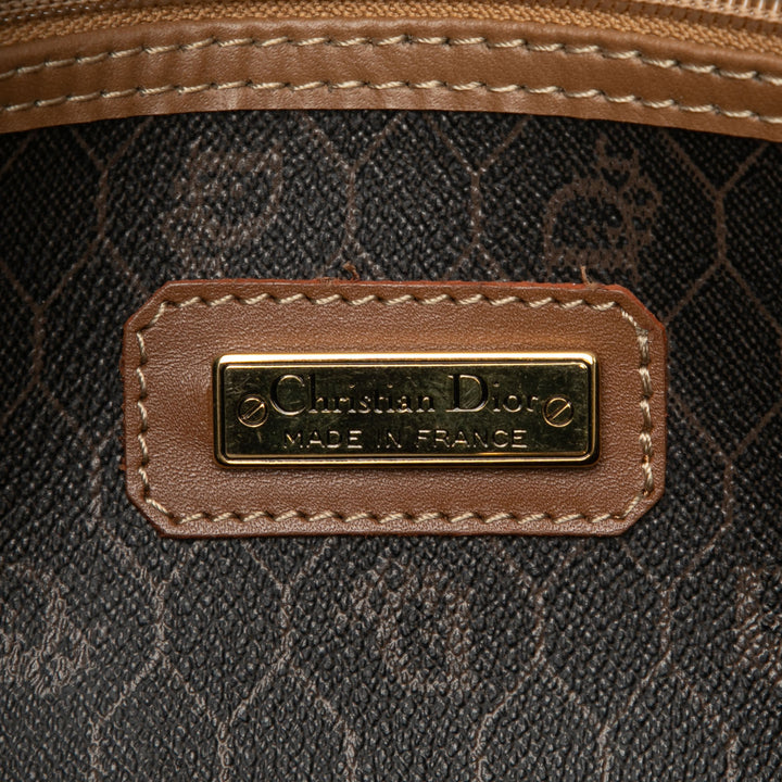 Dior Honeycomb Coated Toile Boston Sac