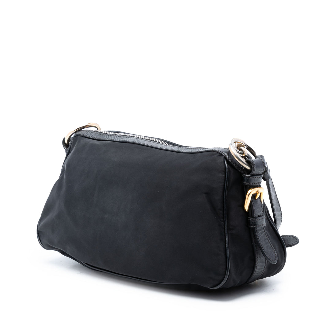 Prada Tessuto Canapa Logo Sac bandoulière