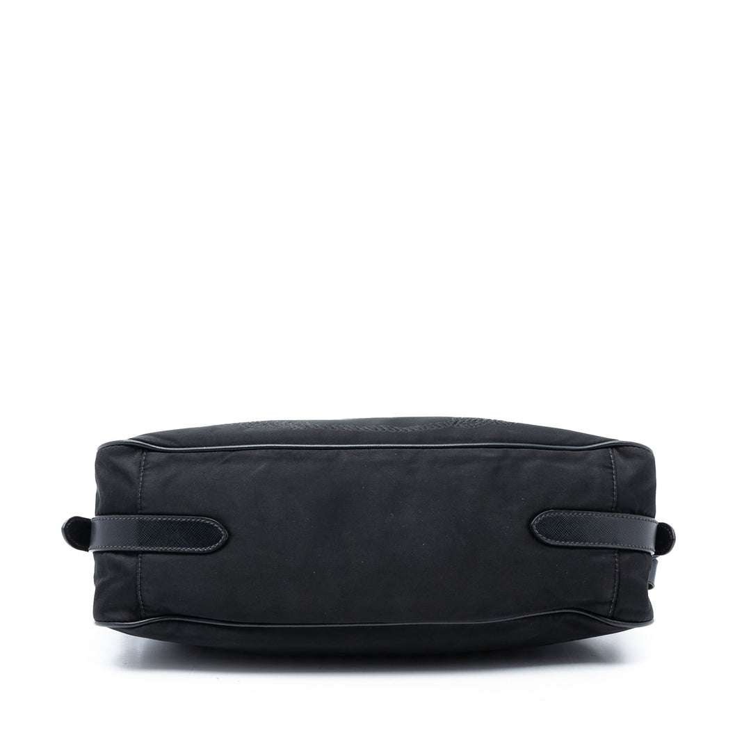 Prada Tessuto Canapa Logo Sac bandoulière