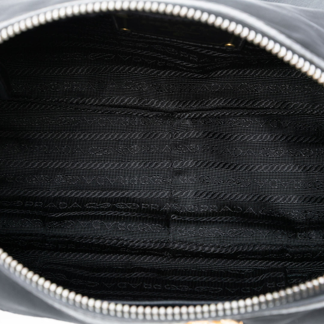 Prada Tessuto Canapa Logo Sac bandoulière