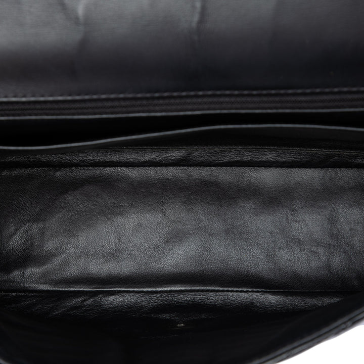Chanel Sac porté épaule Classic Chevron Double rabat Jumbo Noir – vue 4 – GABY PARIS