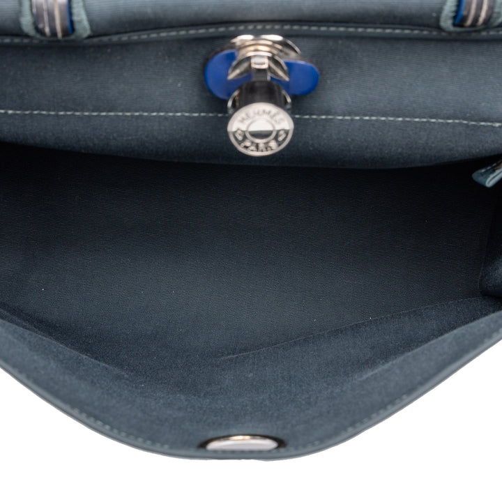 Hermès Sac à main Herbag Zippé 31 Bleu – vue 4 – GABY PARIS