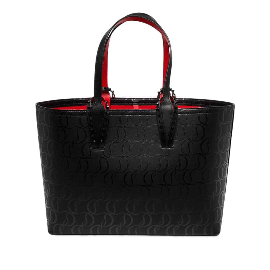Christian Louboutin Cabata Cabas Grand Cuir de veau Noir – vue principale – GABY PARIS