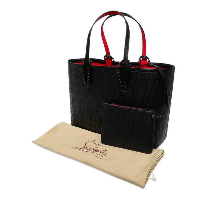 Christian Louboutin Cabata Cabas Grand Cuir de veau Noir – vue 7 – GABY PARIS