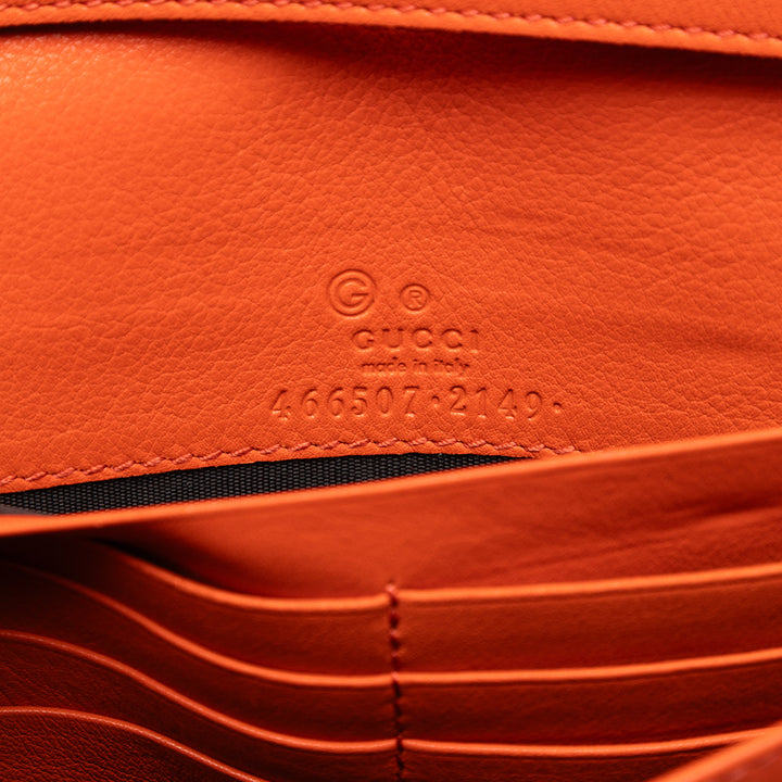 Gucci Microguccissima Portefeuille Cuir