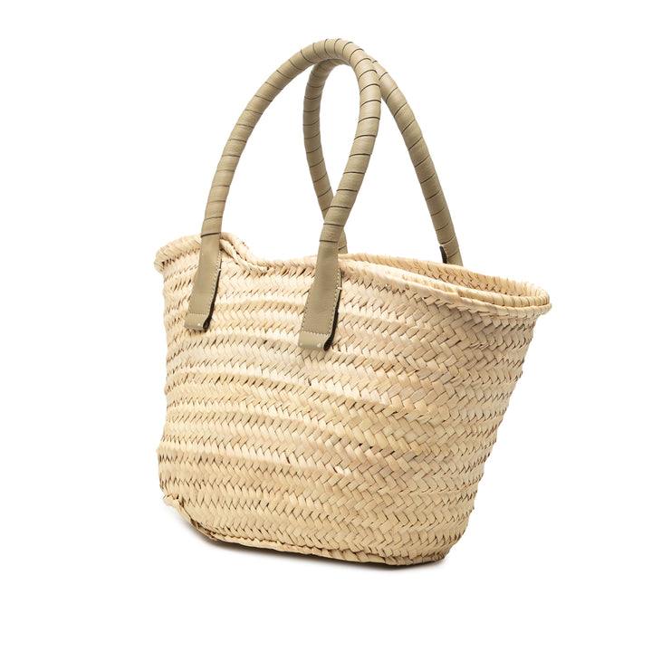 Chloé Medium Raffia Marcie Basket Cabas