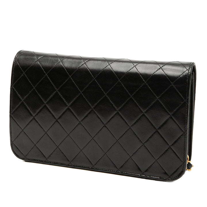 Chanel CC Matelassé Cuir d’agneau Full Simple rabat
