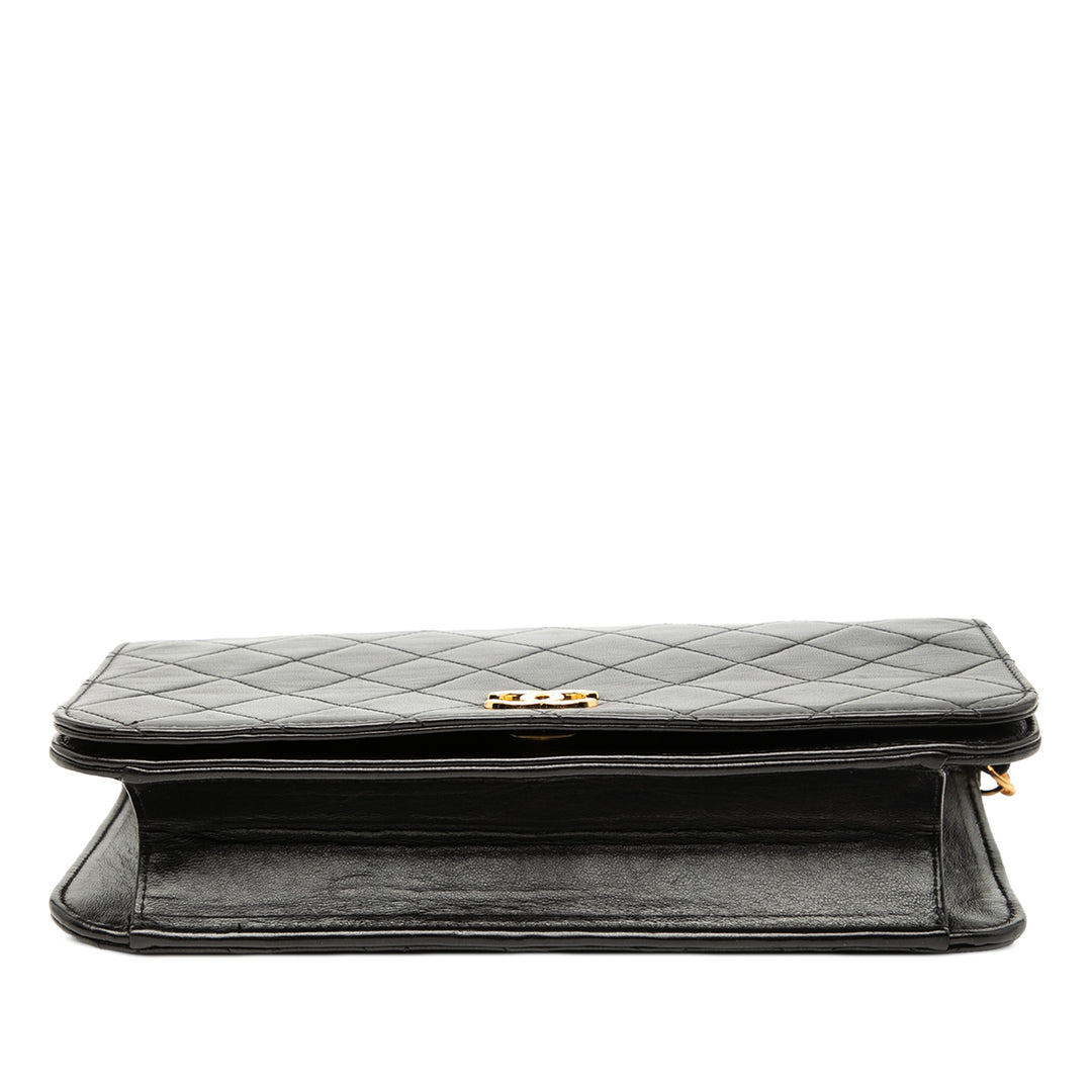 Chanel CC Matelassé Cuir d’agneau Full Simple rabat