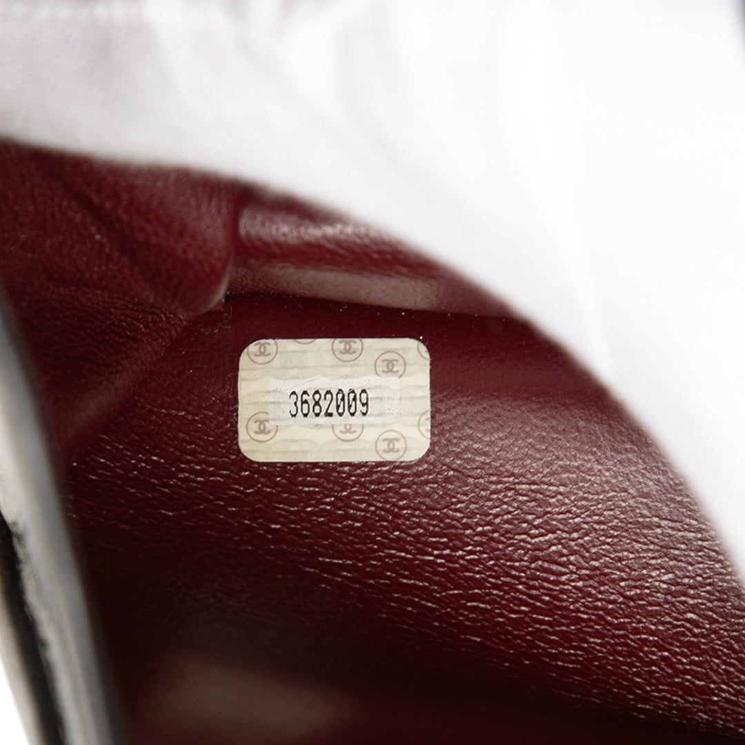 Chanel CC Matelassé Cuir d’agneau Full Simple rabat