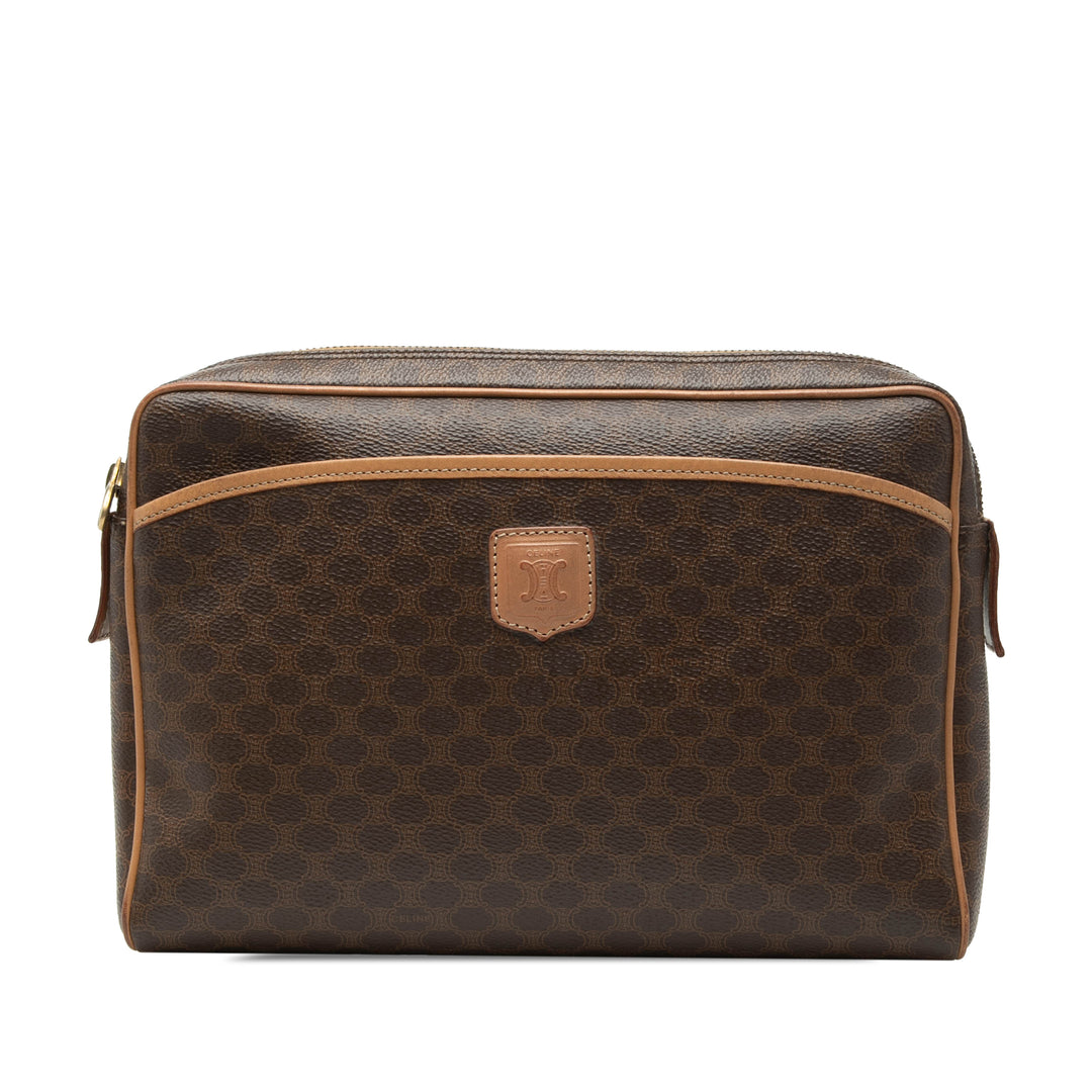 Celine Macadam Coated Toile Pochette