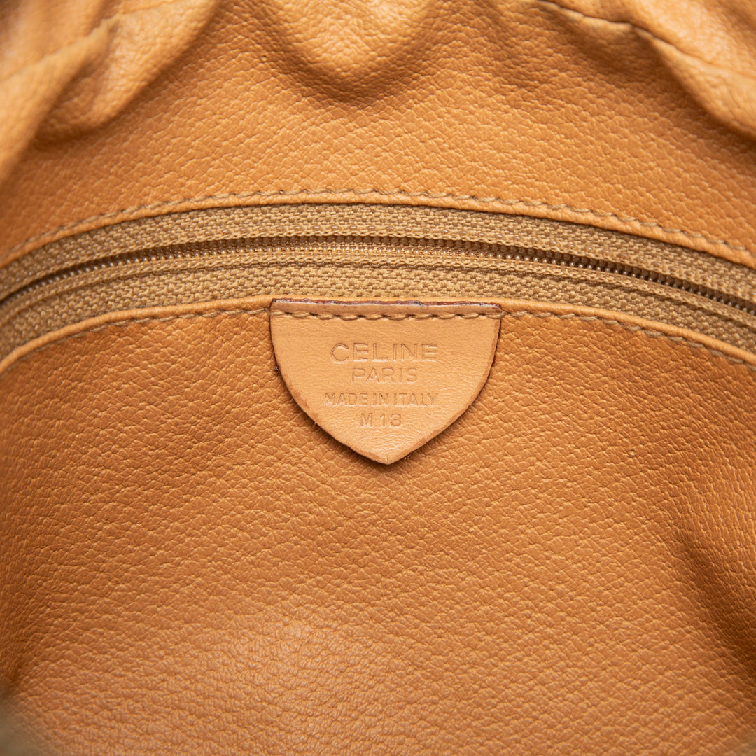 Celine Macadam Coated Toile Pochette