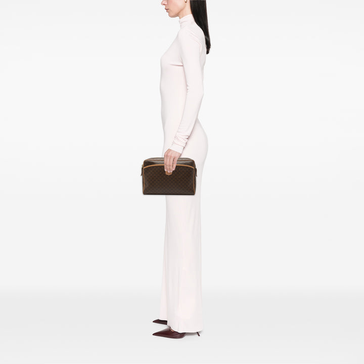 Celine Macadam Coated Toile Pochette