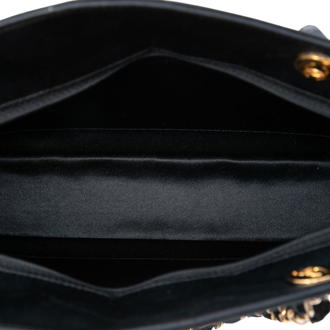 Chanel CC Matelassé Zippé Sac Noir – vue 4 – GABY PARIS