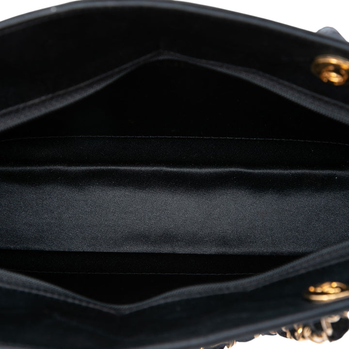 Chanel CC Matelassé Zippé Sac Noir – vue 4 – GABY PARIS