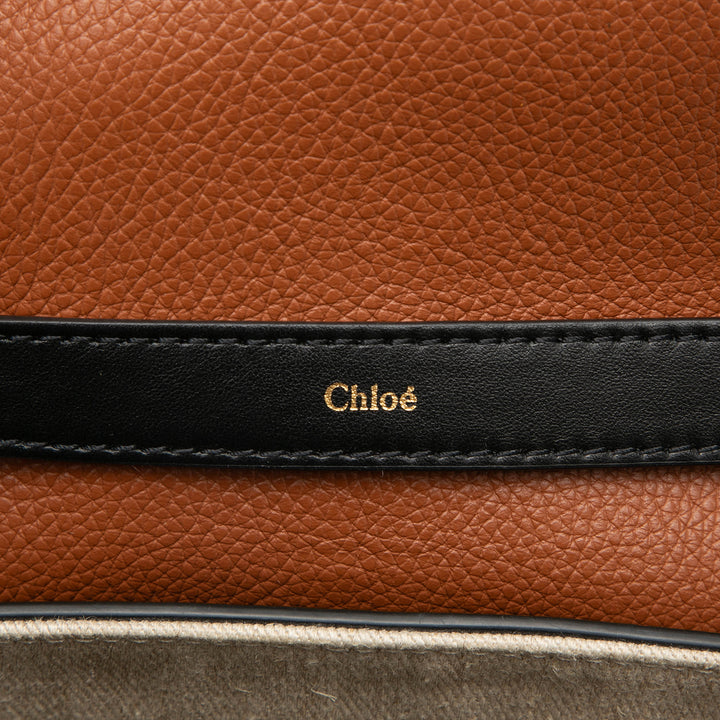 Chloé grainé Penelope Souple Sac Petit Cuir de veau grainé