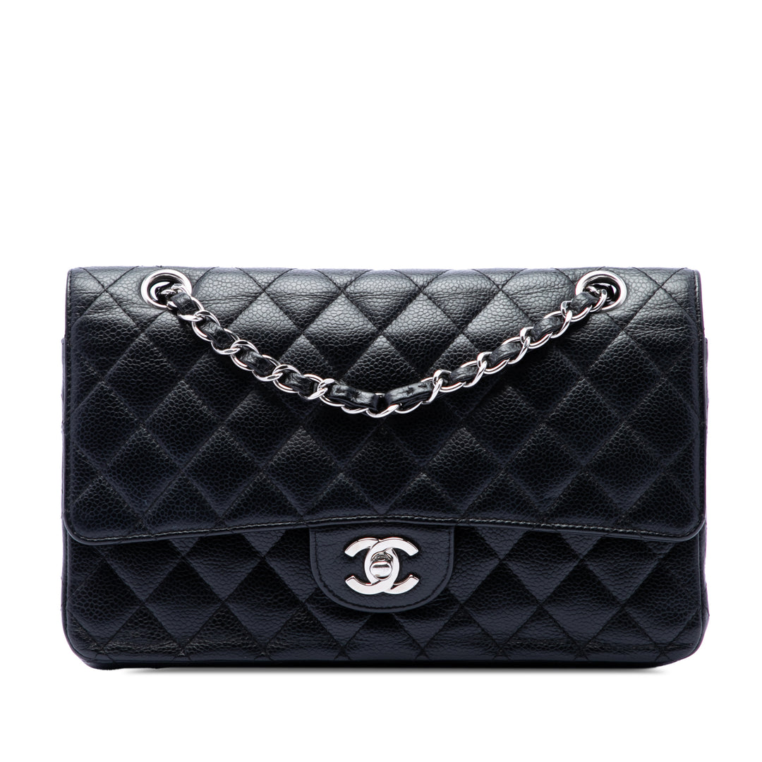 Chanel Medium Classic Caviar Double rabat