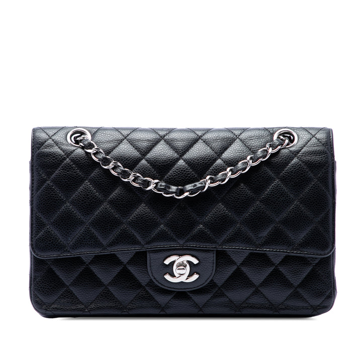 Chanel Medium Classic Caviar Double rabat