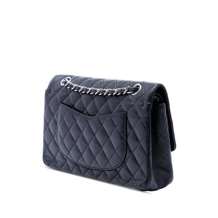 Chanel Medium Classic Caviar Double rabat