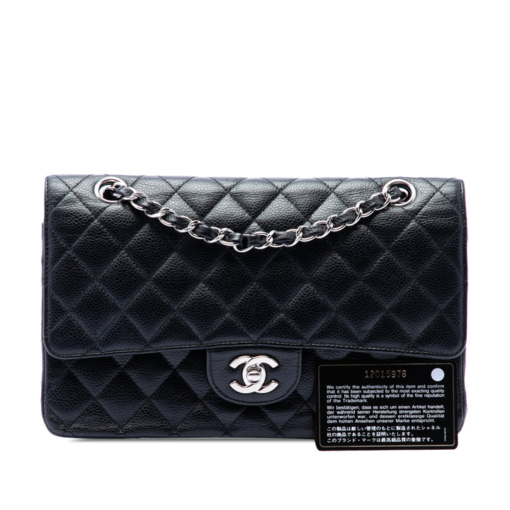 Chanel Medium Classic Caviar Double rabat