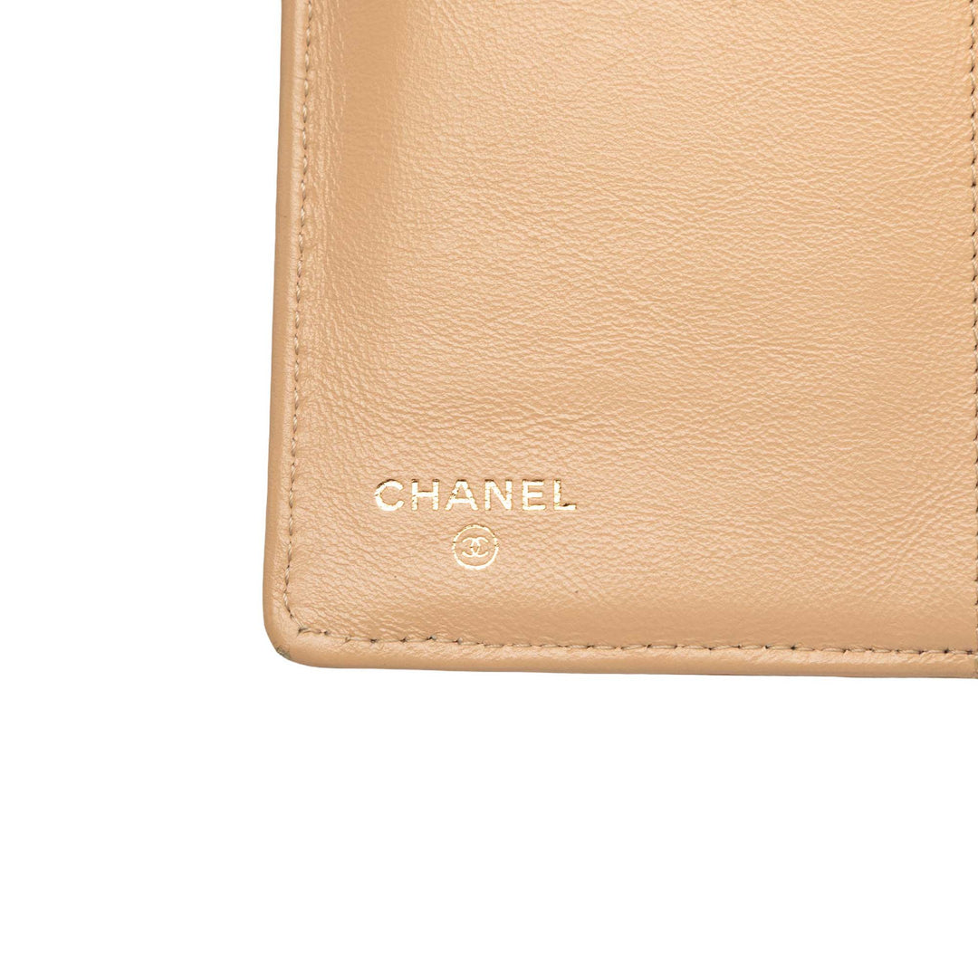 Chanel CC Caviar Bifold Portefeuille long