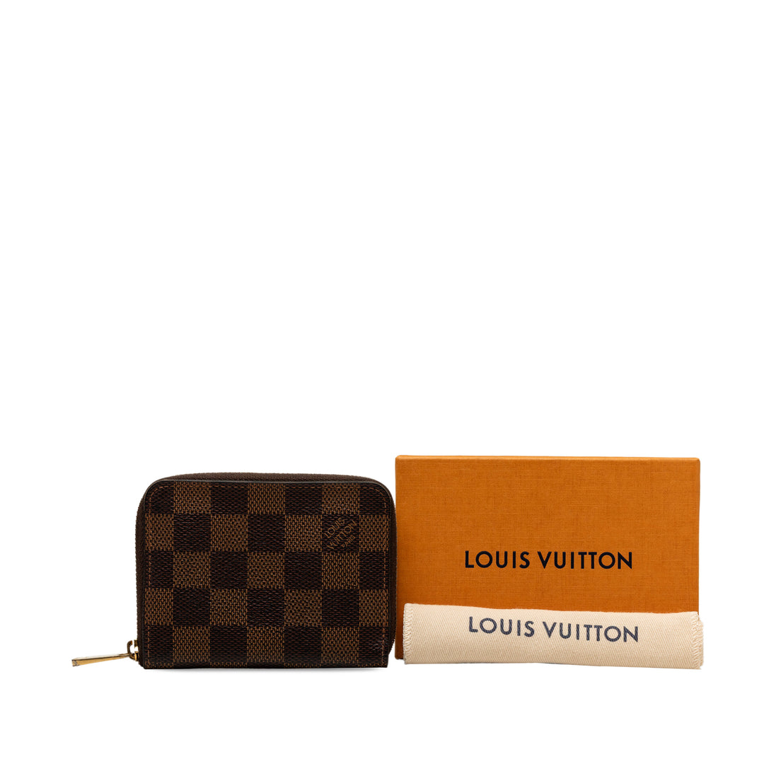 Louis Vuitton Damier Ebene Zippy Coin Purse