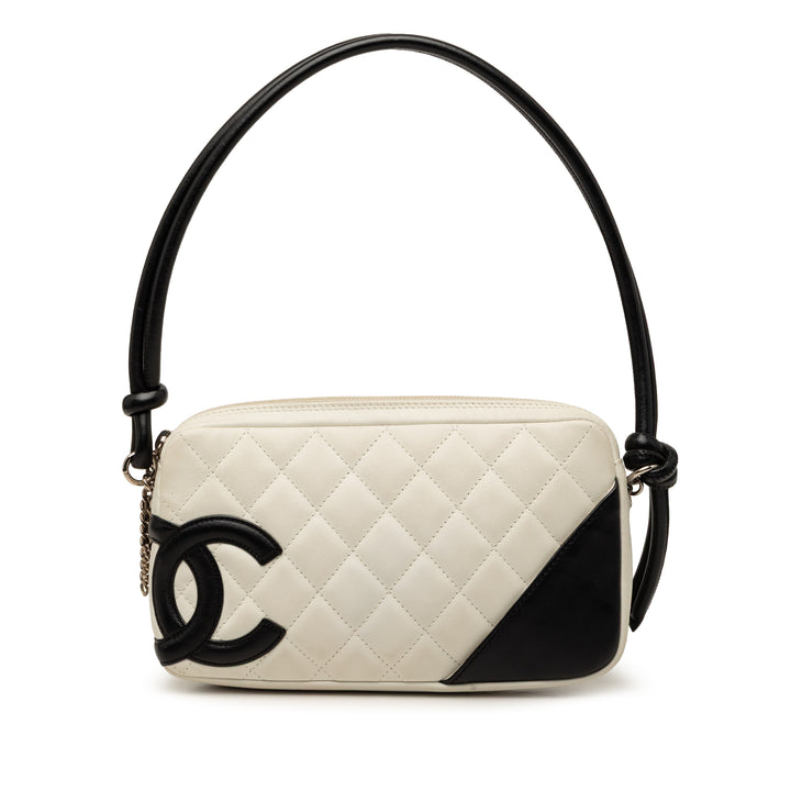 Chanel Matelassé Cuir d’agneau Cambon Ligne Pochette